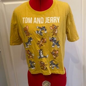 Tom and Jerry cropped top